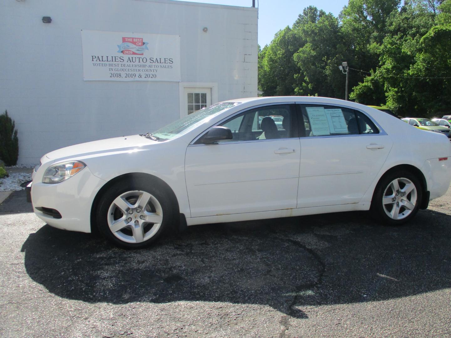 2012 WHITE Chevrolet Malibu (1G1ZB5E08CF) , AUTOMATIC transmission, located at 540a Delsea Drive, Sewell, NJ, 08080, (856) 589-6888, 39.752560, -75.111206 - Photo#1